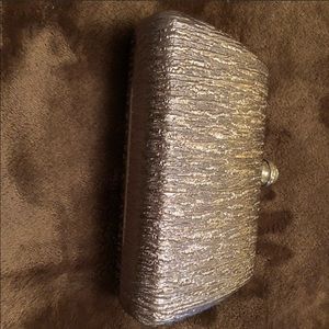 silver clutch for the night
